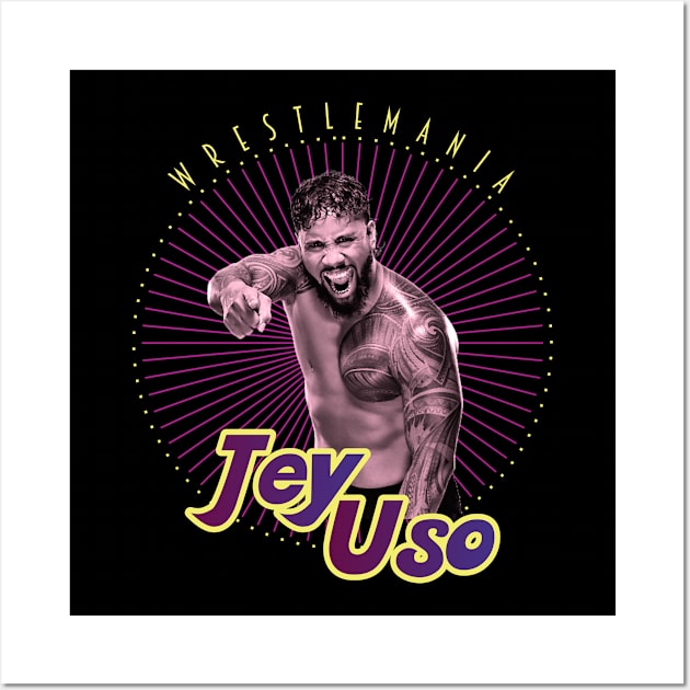 jey uso Wall Art by mapasakehh